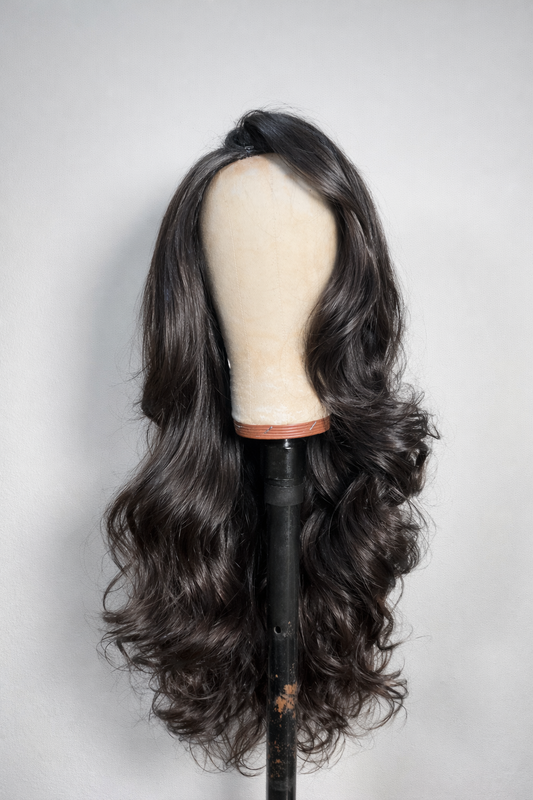 Raw Indian Wavy Flipover Unit